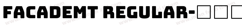 FacadeMT Regular字体转换